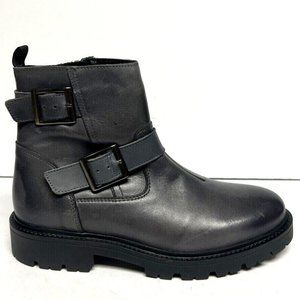 Eric Michael Women's Billie Zip Boots Gray, Size EUR 39, US 8.5-9M